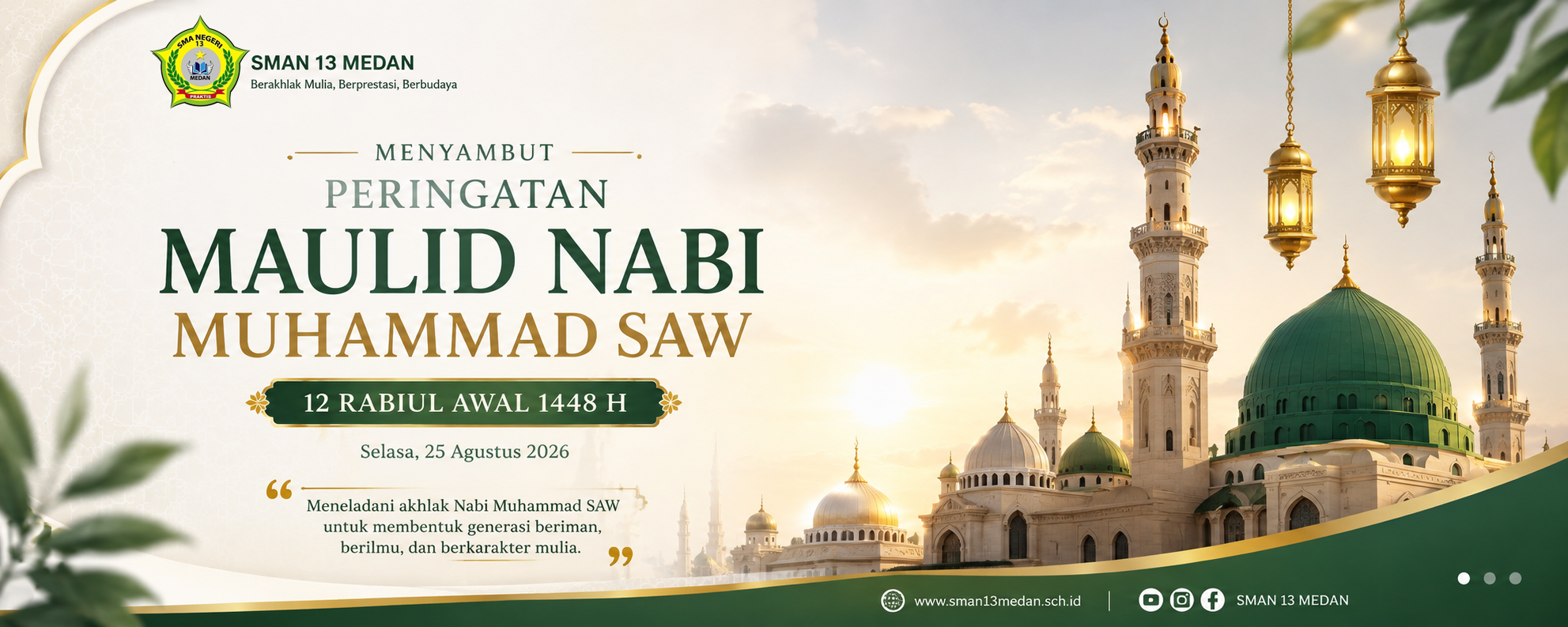 Peringatan Maulid Nabi Besar Muhammad S.A.W 1448 H